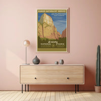 Zion National Park Ranger Programs Poster