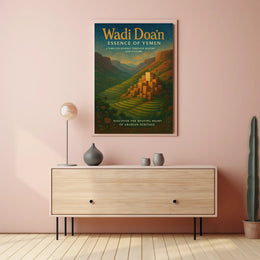 Wadi Doan Essence Of Yemen Poster