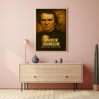 Andrew Johnson 17Th President Poster