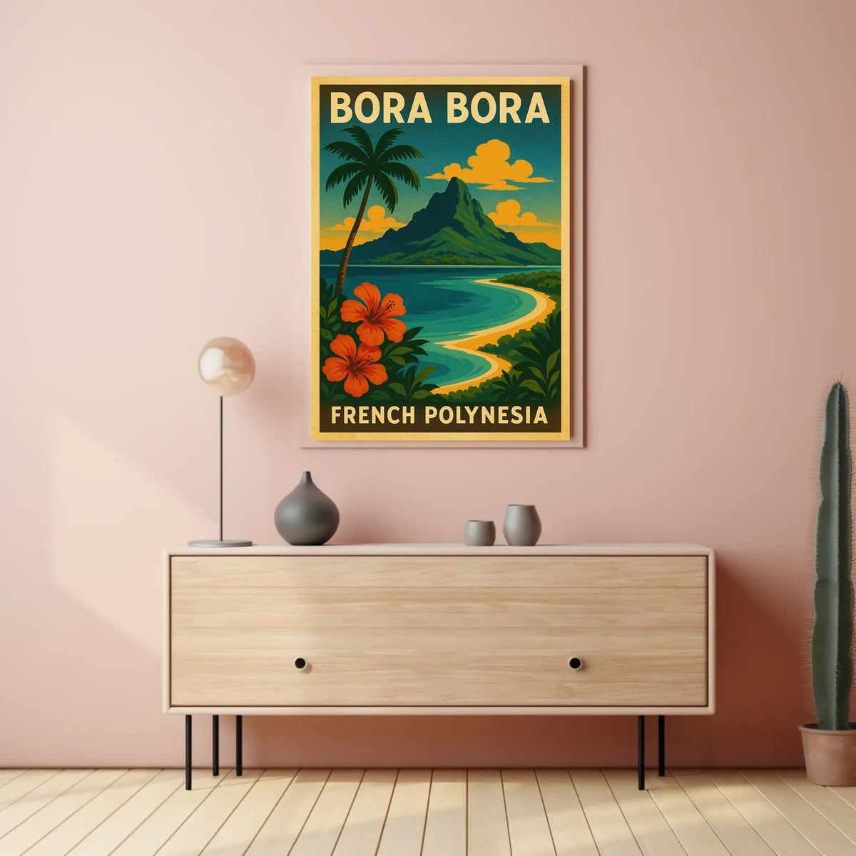 Bora Bora Tropical Paradise Poster
