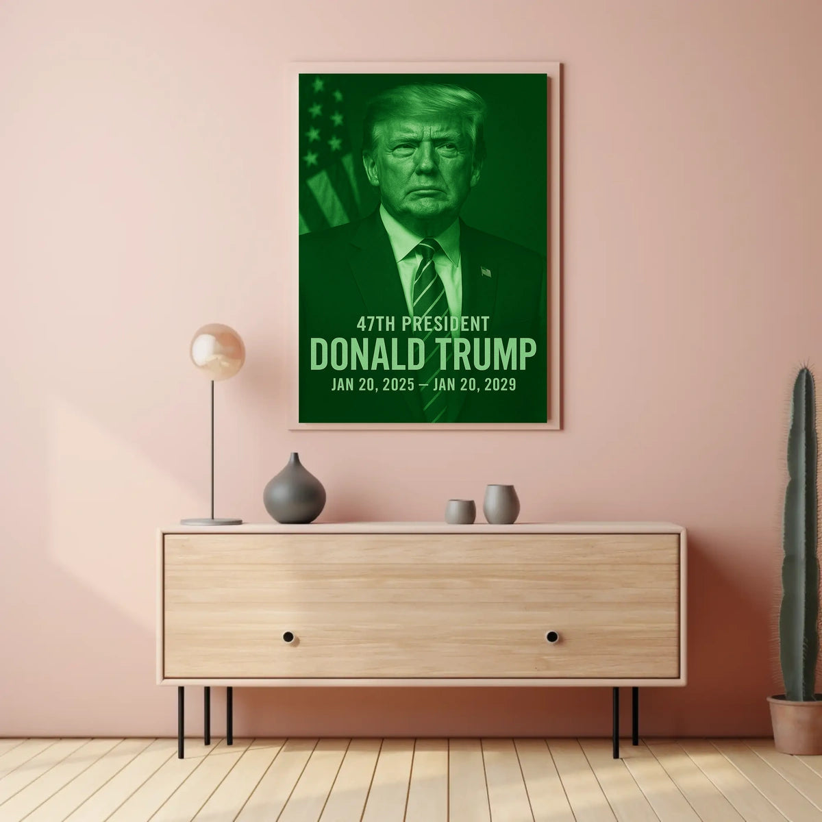 Donald Trump 47th President Poster