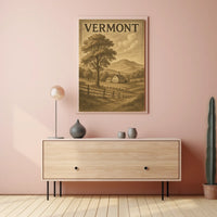 Vermont Landscape Poster