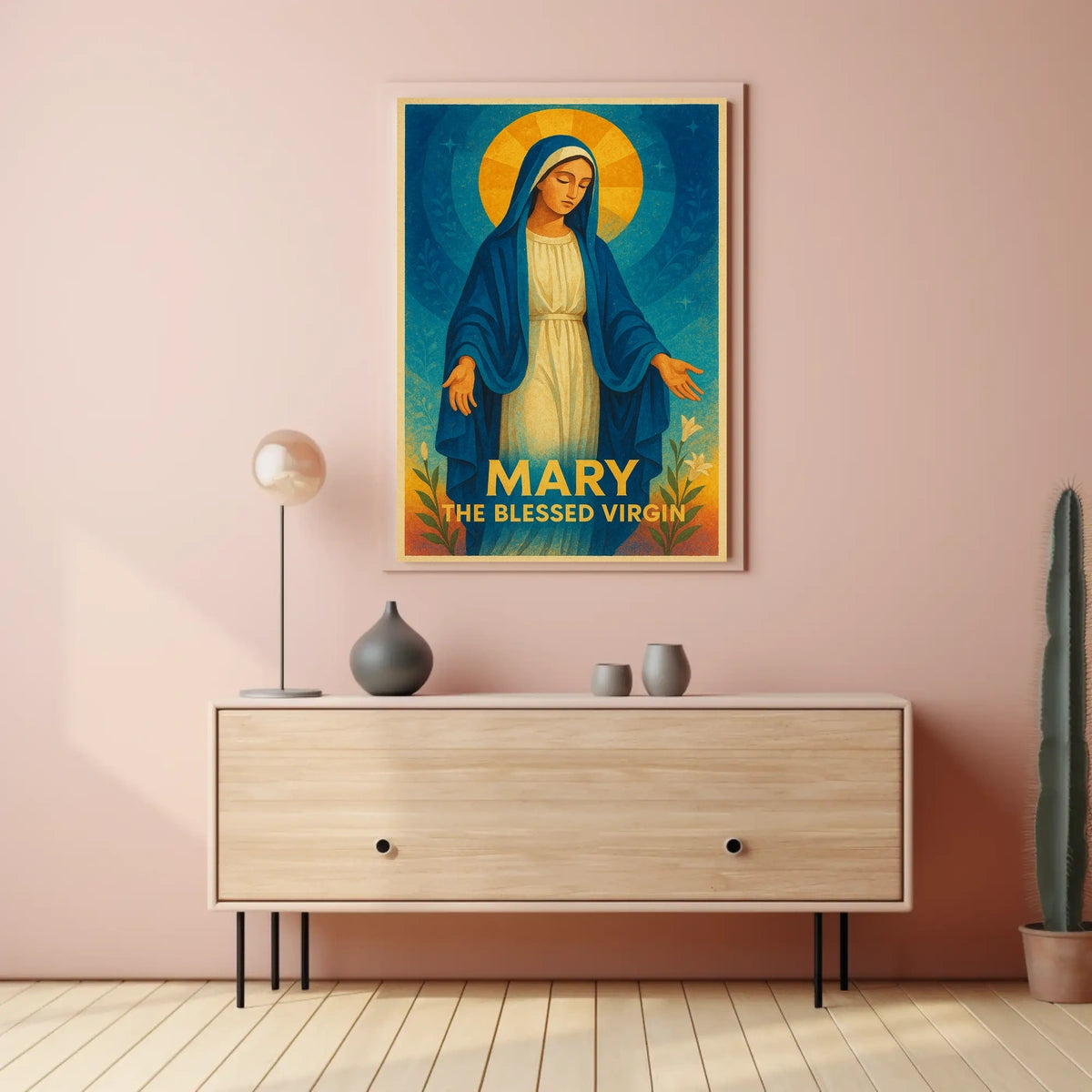 Mary The Blessed Virgin Poster