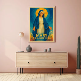 Mary The Blessed Virgin Poster
