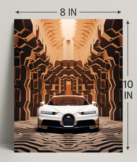 Futuristic Elegance Poster