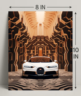 Futuristic Elegance Poster