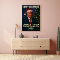 Christmas Business Attire Festivities Decorative Pop Culture Poster