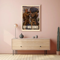Carry Your Share Buy War Bonds Poster Art Print PosterGoat