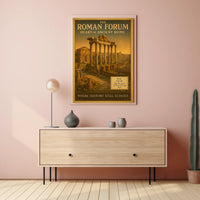 The Roman Forum Heart of Ancient Rome Poster