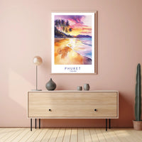 Sunset in Phuket Poster PosterGoat
