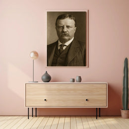 Vintage Portrait of Distinguished Gentleman Historical Poster