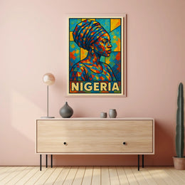 Vibrant Nigeria Poster
