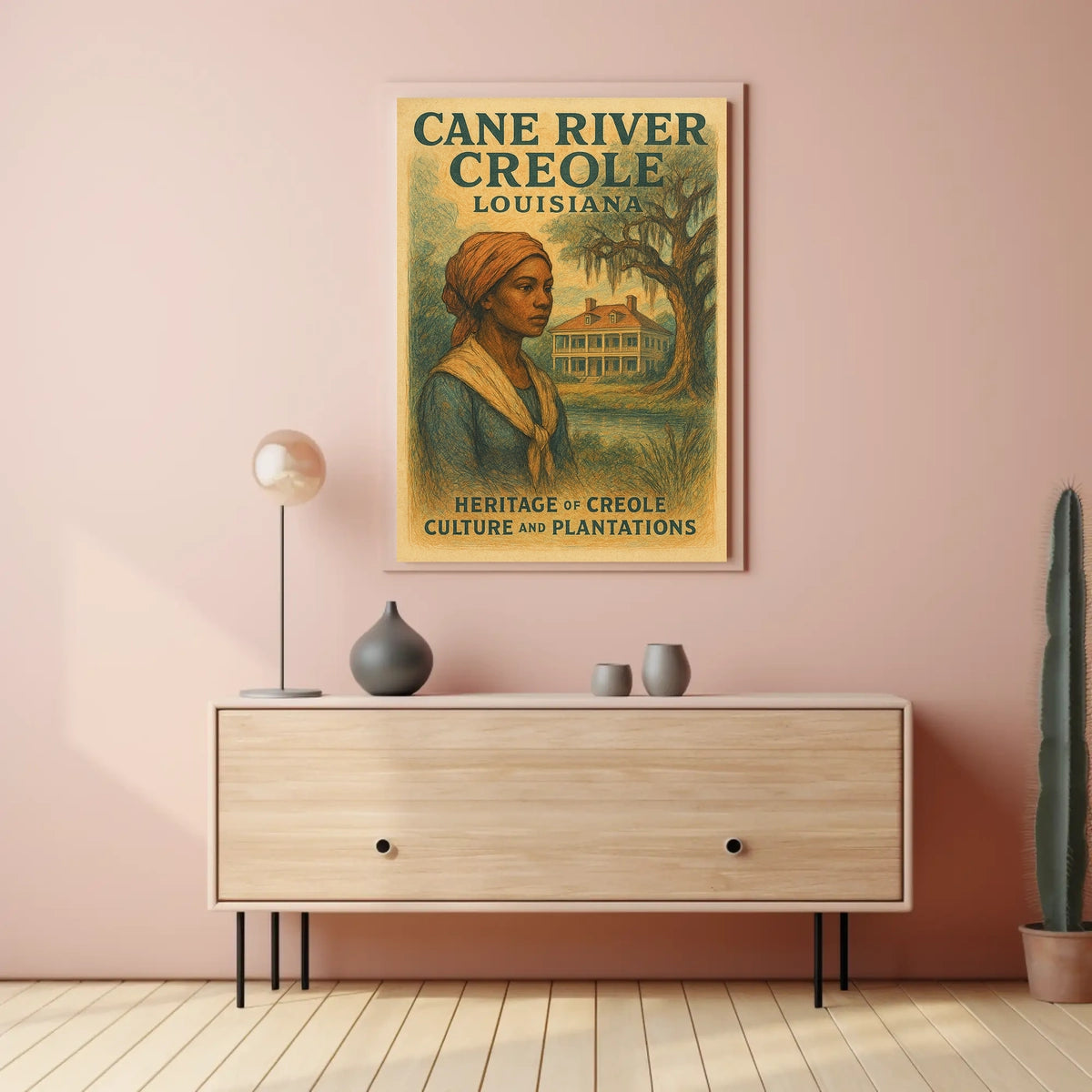 Cane River Creole Heritage Poster
