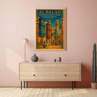 Al Balad The Colorful Old City Of Poster
