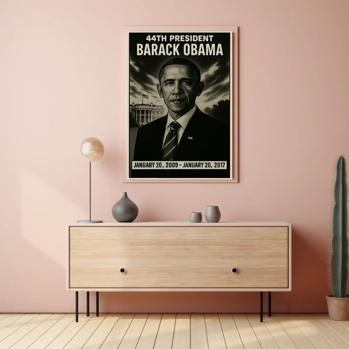 Barack Obama 44Th President Poster
