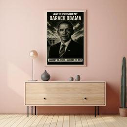 Barack Obama 44Th President Poster
