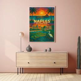 Vibrant Naples, Florida Poster
