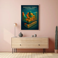 The Periodic Table Of Elements Poster