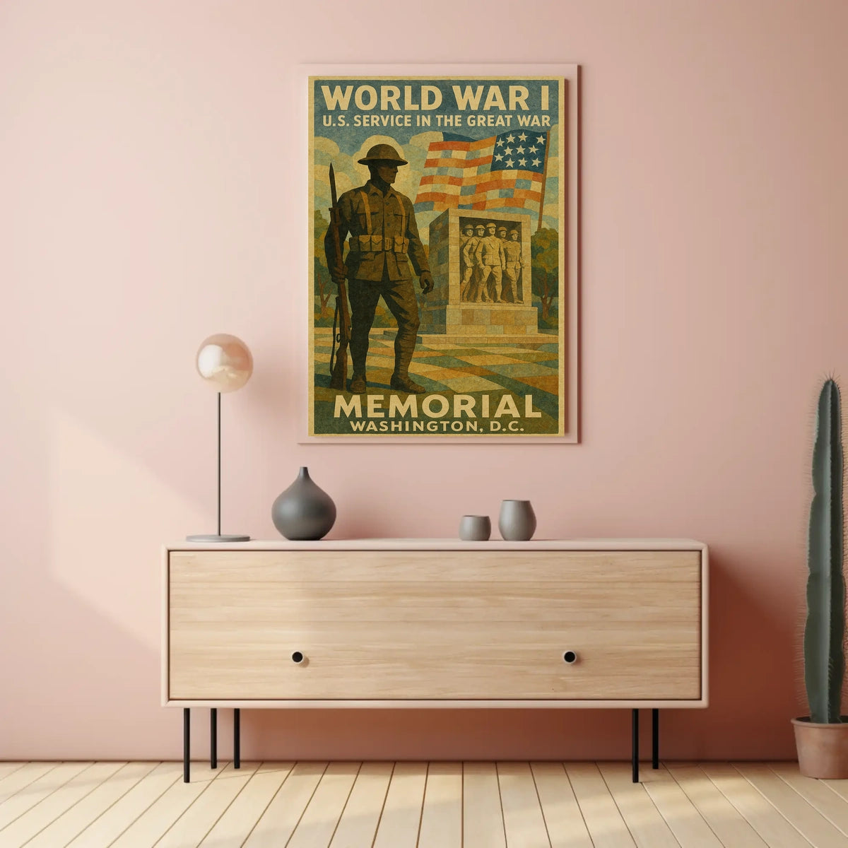 World War I Memorial Washington, D.C Poster