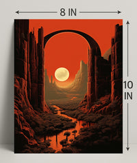 The Enchanted Canyon Poster PosterGoat