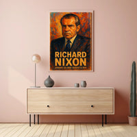 Richard Nixon Presidential Portrait Poster