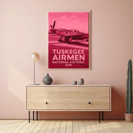 Tuskegee Airmen Collectors Vintage Aviation Poster