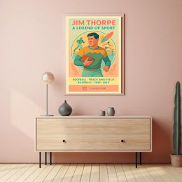 A Legend of Sport Exhibition Poster