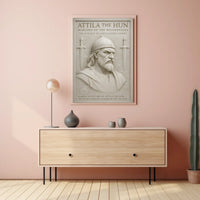 Attila the Hun Warlord of the Wilderness Poster