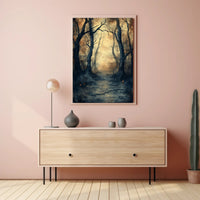 Enchanted Forest Pathway Poster