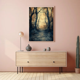 Enchanted Forest Pathway Poster