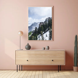 Majestic Mountain Landscape Poster