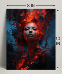 Elemental Flame Poster