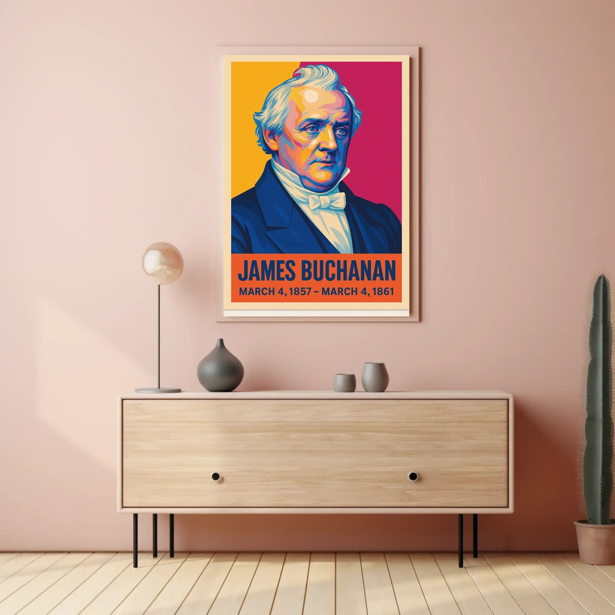 James Buchanan Poster