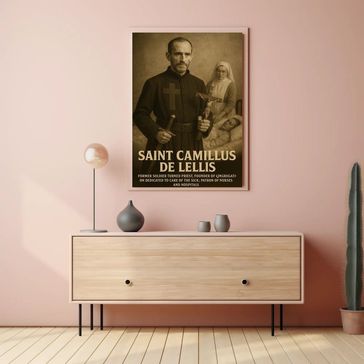 Saint Camillus De Lellis Poster
