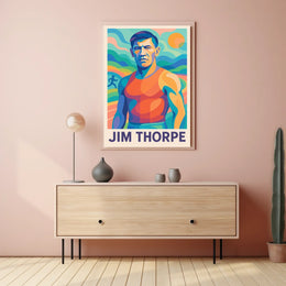Jim Thorpe Athletic Legend Poster