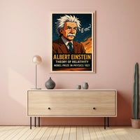 Albert Einstein Theory Of Relativity Poster