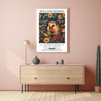 William Morris Nature Artistry Exhibition Poster