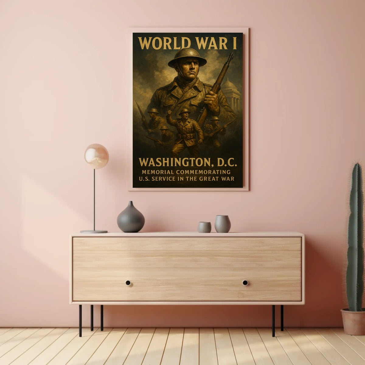 World War I Memorial Poster
