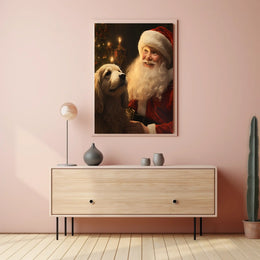 SantaS Joyful Moment Poster