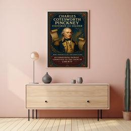 Charles Cotesworth Pinckney Statesman and Soldier Poster
