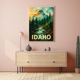 Idaho Wilderness Poster