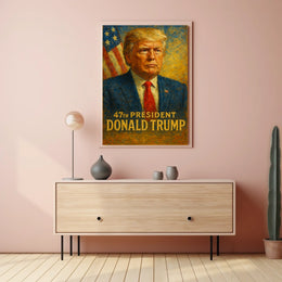 Donald Trump 47Th President Poster