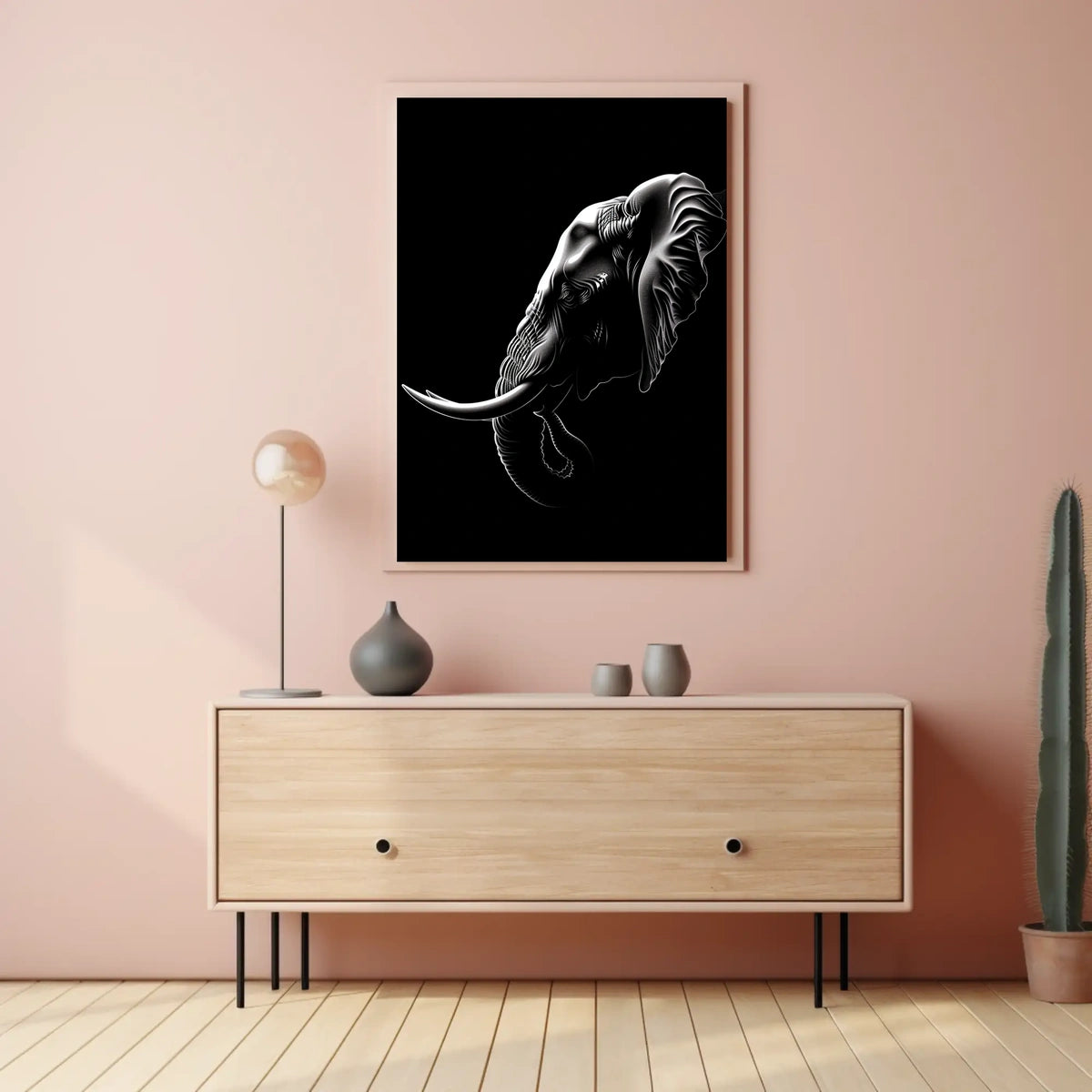 Majestic Elephant Poster