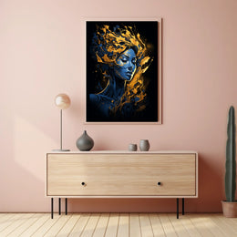 Ethereal Flames Poster