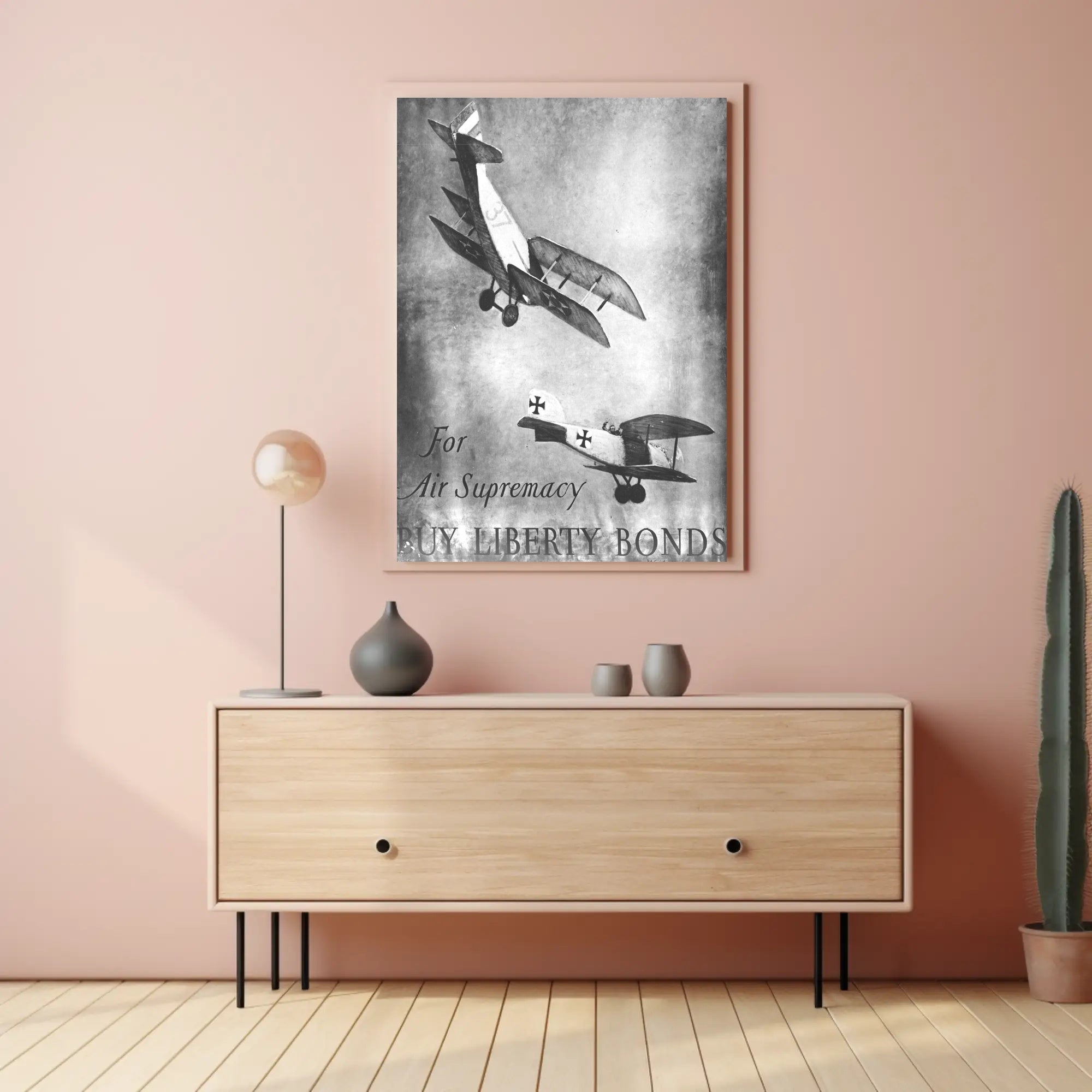 Air Supremacy and Liberty Bonds Poster PosterGoat