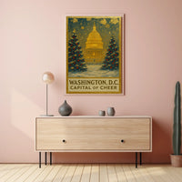 Washington, D.C. Capital Of Cheer Poster
