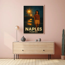Naples, Florida Nighttime Serenity Poster