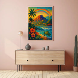 Tropical Paradise Poster