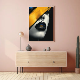 Abstract Expression Bold And Vivid Poster