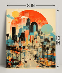 Urban Sunset Poster